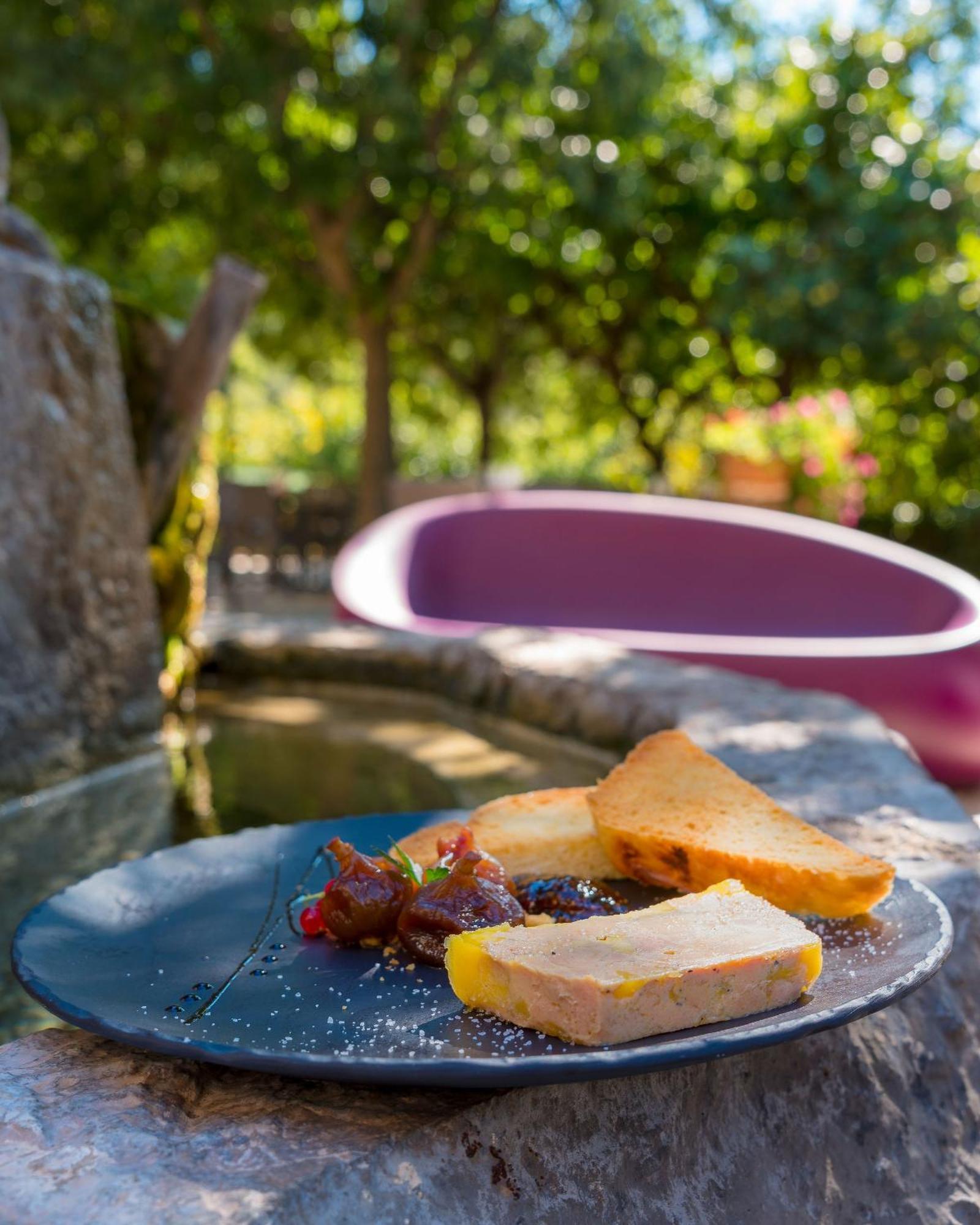 Logis Hotel Restaurant Le Pradinas Anduze Exterior photo